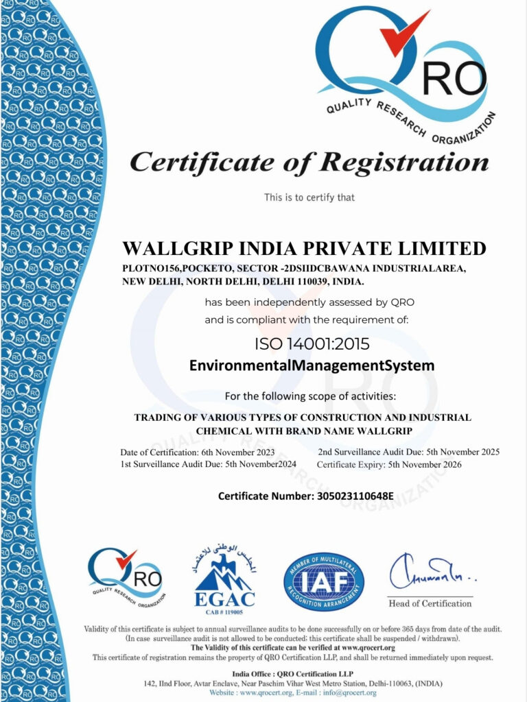 wallgrip-environmental-certificate