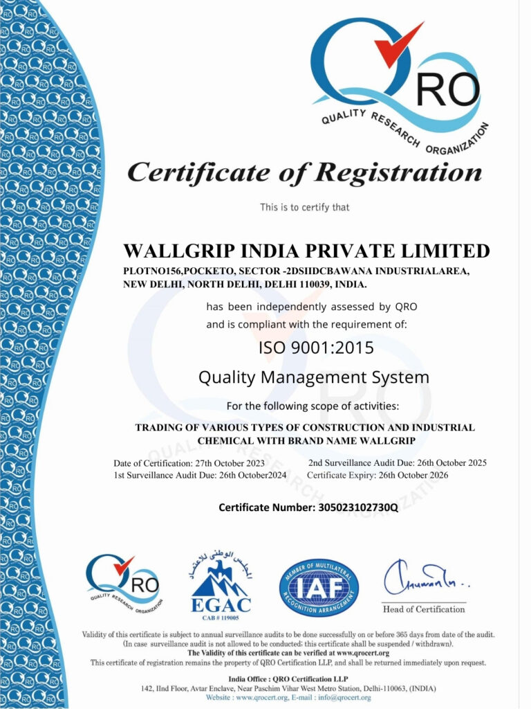 wallgrip-quality-certificate